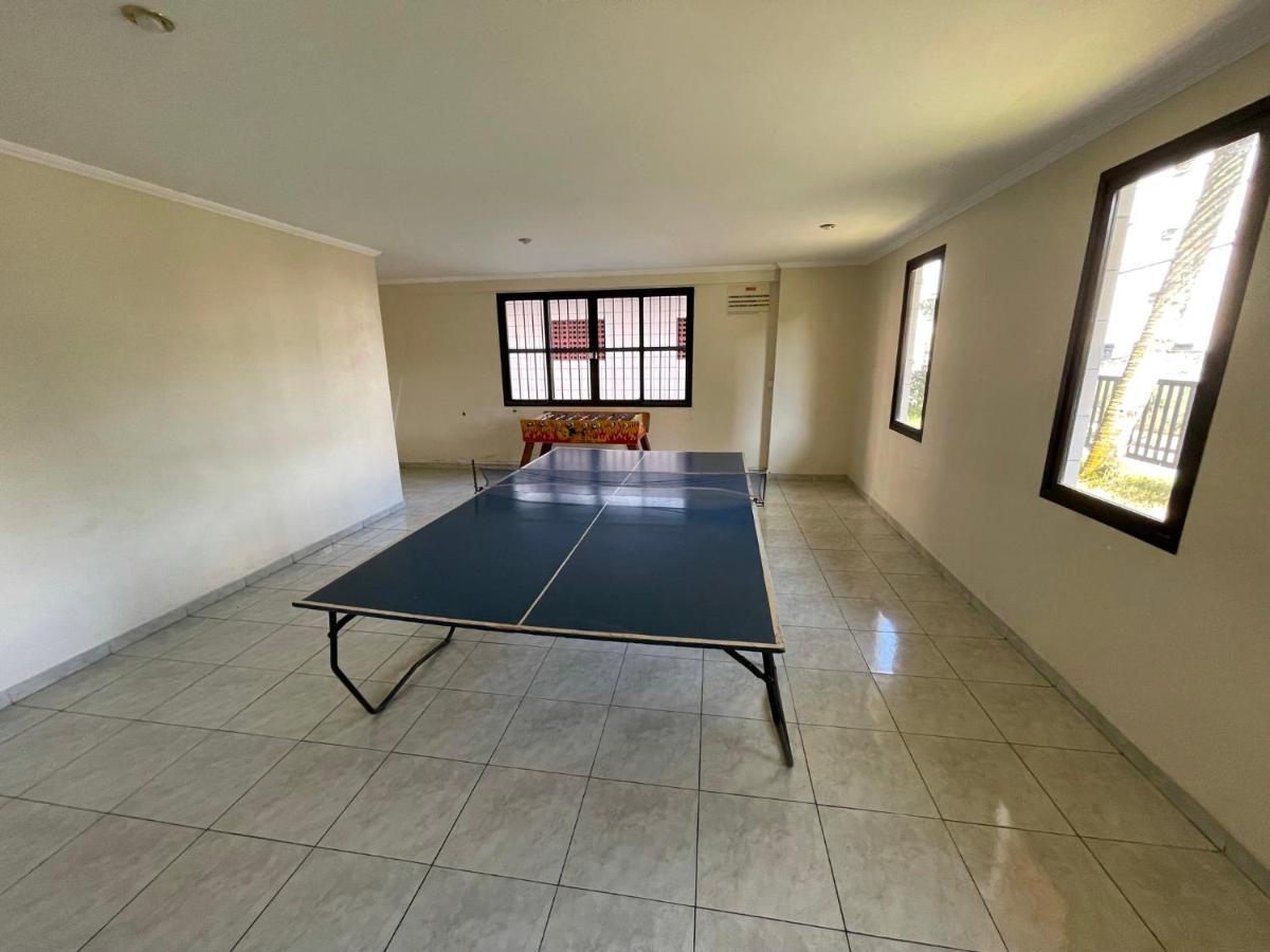 Confortavel Apartamento 1 Dorm Com Piscina E Lazer Guaruja Bagian luar foto