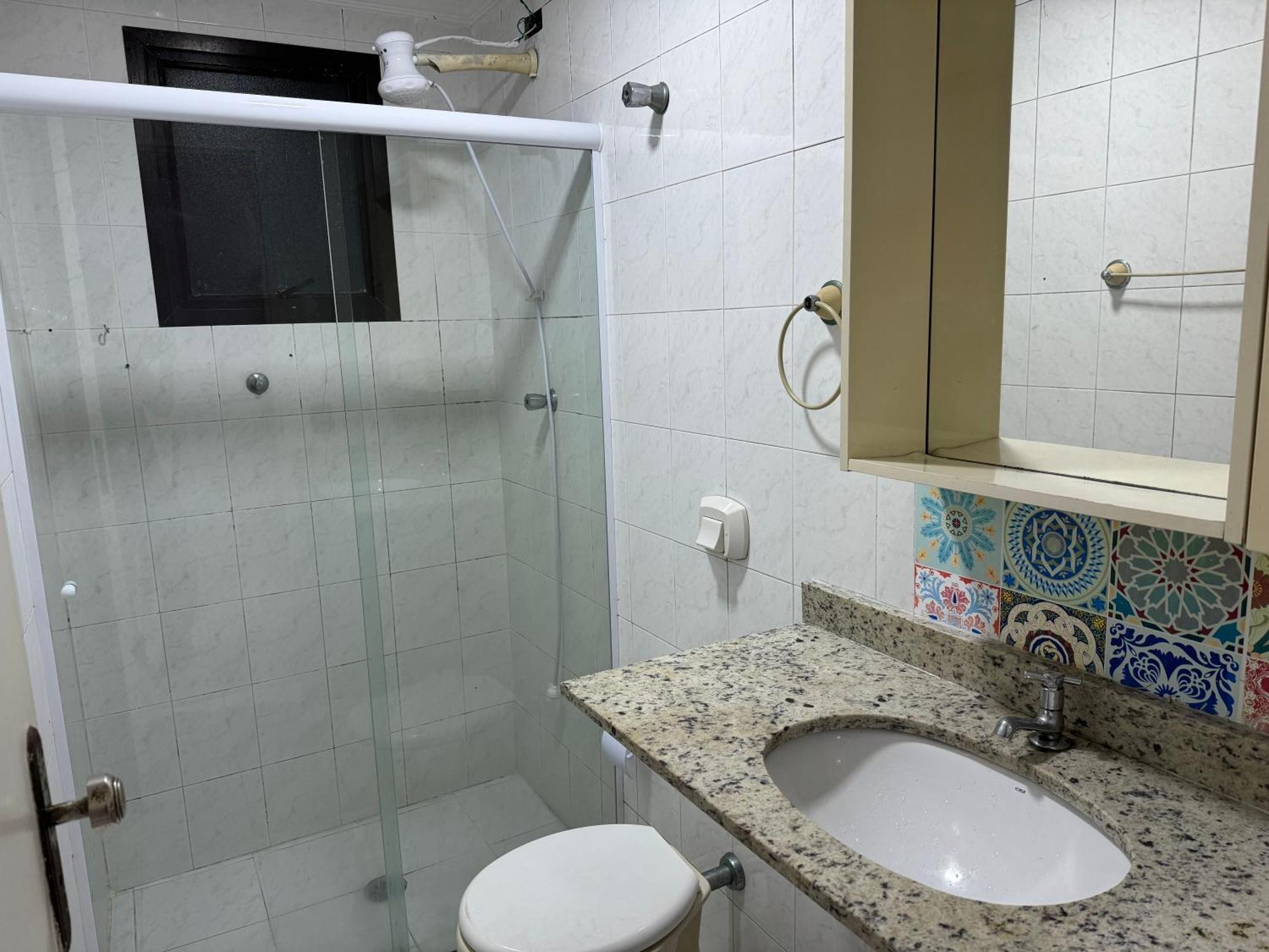 Confortavel Apartamento 1 Dorm Com Piscina E Lazer Guaruja Bagian luar foto